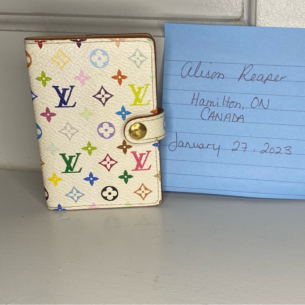 Louis Vuitton Mini Multicolor Address Book/Cardholder